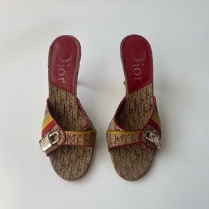 Dior Rasta Sandal Heels